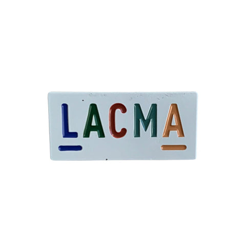 LACMA Rectangle Multicolored Enamel Pin