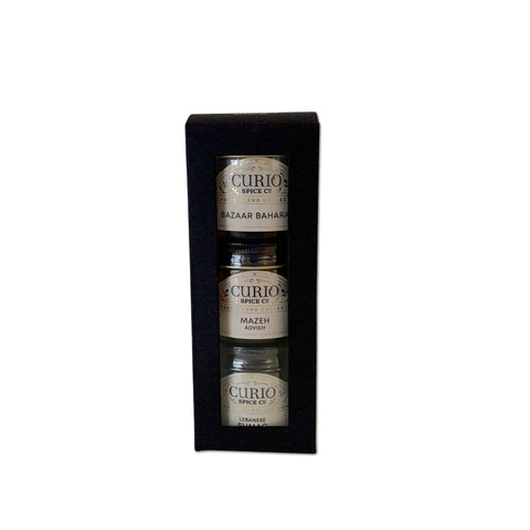 SALE: Dining with the Sultan: Spice Set of Three with Curio Spice