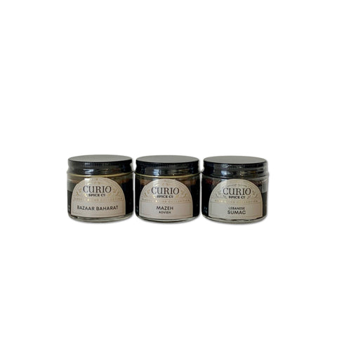 SALE: Dining with the Sultan: Spice Set of Three with Curio Spice