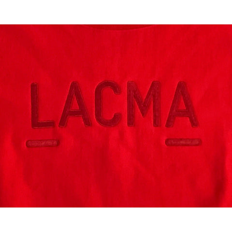 LACMA Red Champion Sweatshirt