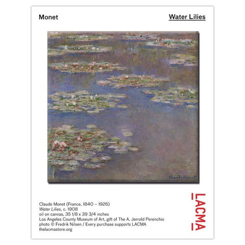 Claude Monet Water Lilies Magnet