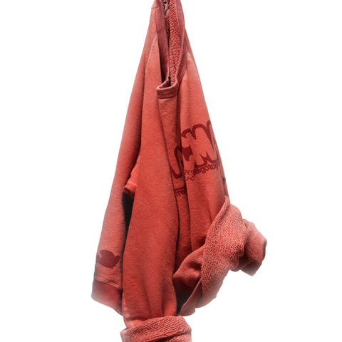 FREECITY × LACMA Lets Go Together Raglan Sweater in Red