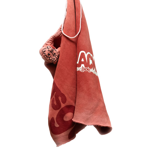 FREECITY × LACMA Lets Go Together Shorts in Red