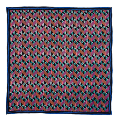 Dolomite Silk Scarf Ink