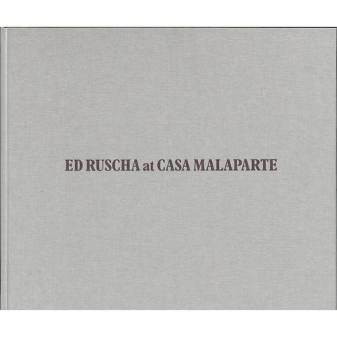 Ed Ruscha At Casa Malaparte