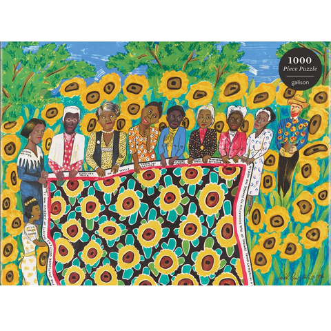 Faith Ringgold The Sunflower Quilting Bee at Arles 1000 Jigsaw Puzzle