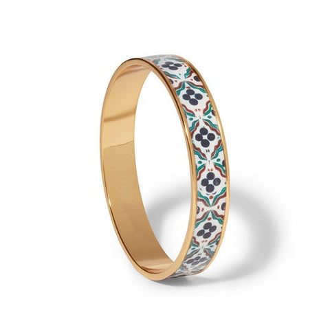 Iznik Cintamani Enamel Bangle