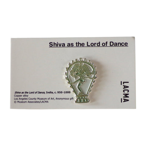 Shiva as the Lord of Dance Enamel Pin