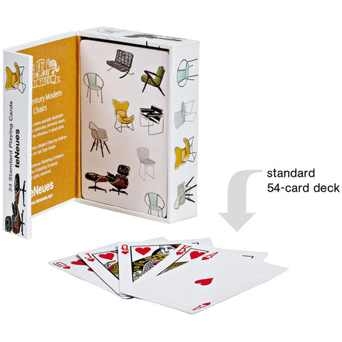 Mid-Century Modern Playing Cards