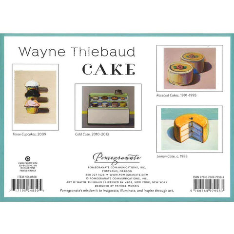 Wayne Thiebaud Cake Notecard Set