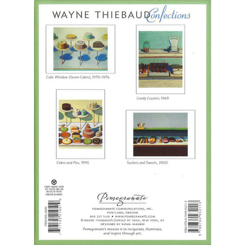 Wayne Thiebaud Confections Note Card Set