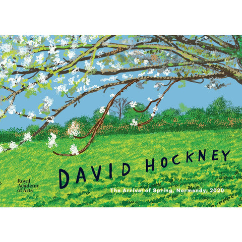 David Hockney The Arrival of Spring, Normandy 2020