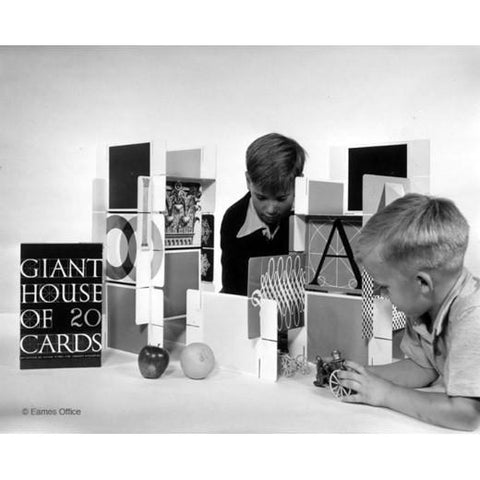 Charles Ray Eames House Cards Giant