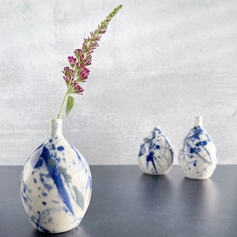 SALE: Frenzy Bud Vase Round