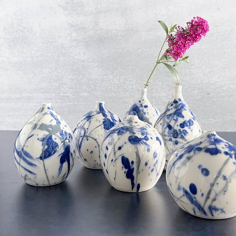 SALE: Frenzy Bud Vase Round