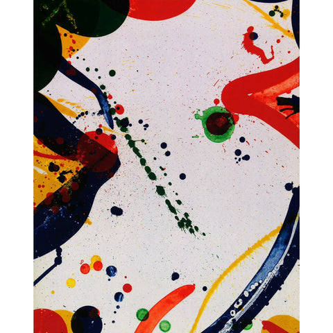 Sam Francis Green and Red Journal