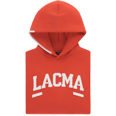 Madhappy for LACMA Logo Fleece Hoodie Flame