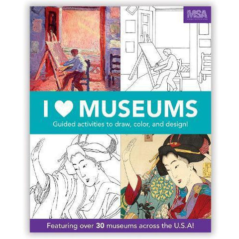 I Heart Museums Guided Activity Book