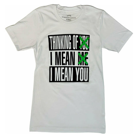 Barbara Kruger Untitled (Thinking of You. I Mean Me. I Mean You.) T-shirt