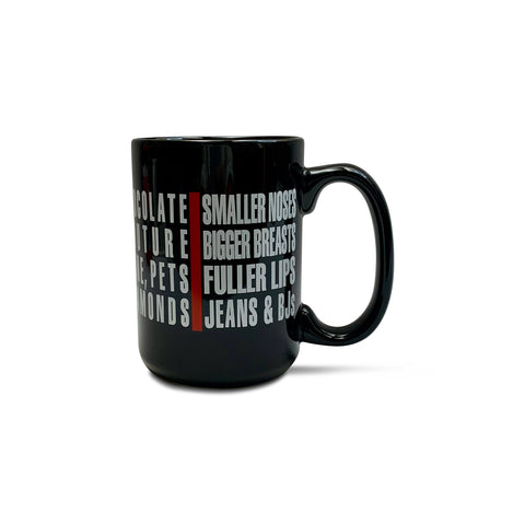 Barbara Kruger Untitled (Shafted) Mug