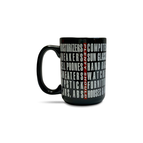 Barbara Kruger Untitled (Shafted) Mug