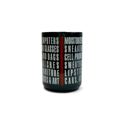 Barbara Kruger Untitled (Shafted) Mug