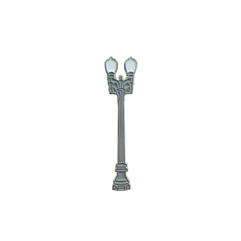 Magnolia Double Lamps from Chris Burden's Urban Light Enamel Pin
