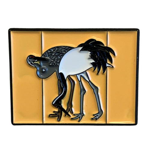 Cranes Detail Enamel Pin