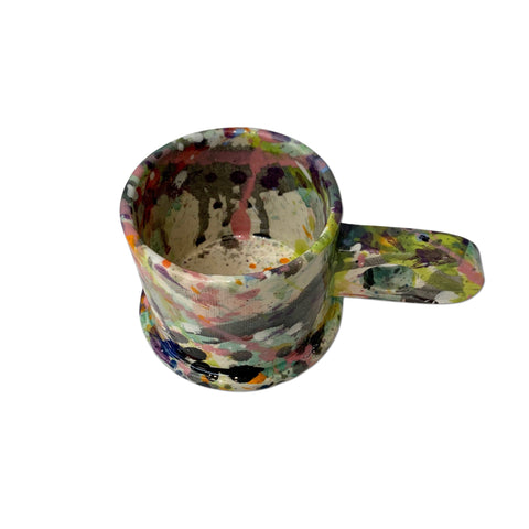 Echo Park Pottery "Splattered" Short Mug