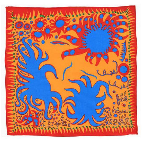 Yayoi Kusama Joy I Feel Handkerchief