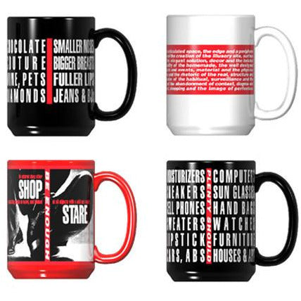 Barbara Kruger Untitled (Shafted) Mug Set