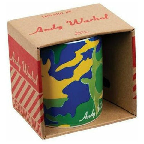 Andy Warhol Camouflage Mug Green