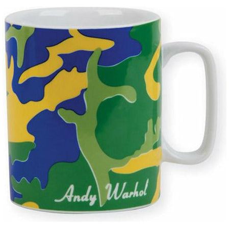 Andy Warhol Camouflage Mug Green