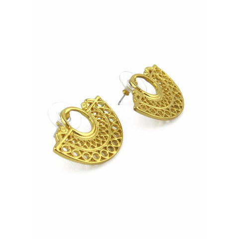 Pre-Columbian Crescent Earrings