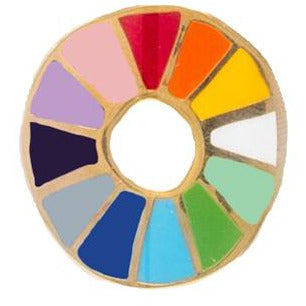 Colorwheel Lapel Pin