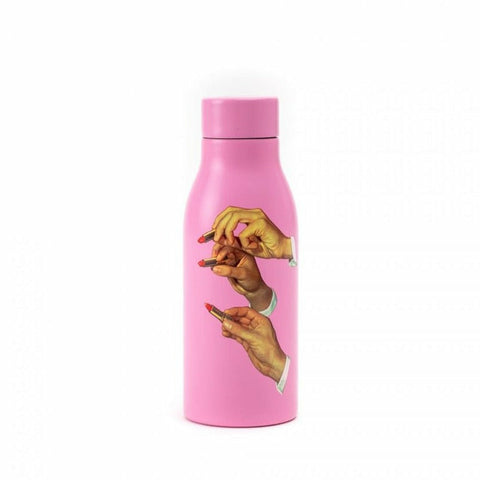 TOILETPAPER Lipsticks Thermal Bottle in Pink