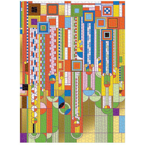 Frank Lloyd Wright Saguaro Cactus 1000 Piece Puzzle