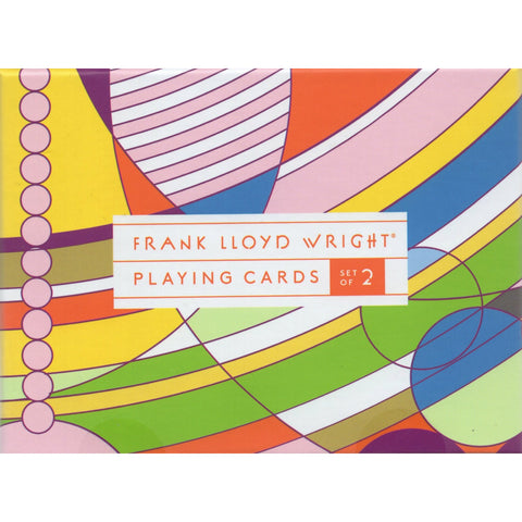 Frank Lloyd Wright Double Deck Playing Cards