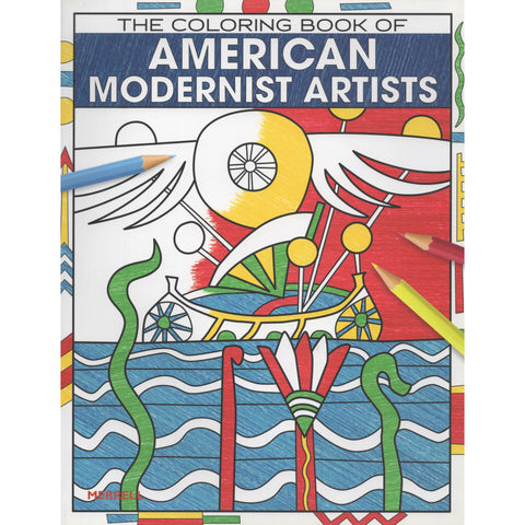 The Coloring Book of American Modernist Artists