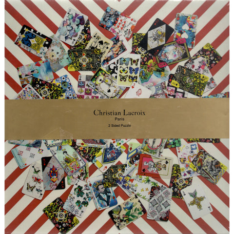 Christian Lacroix Maison De Jeu 250-Piece Double Sided Puzzle