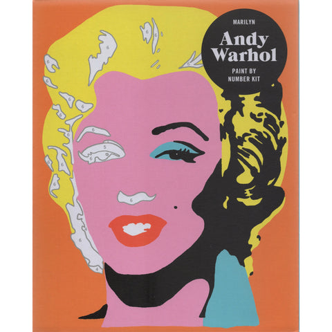 Andy Warhol Marilyn Paint by Number Kit