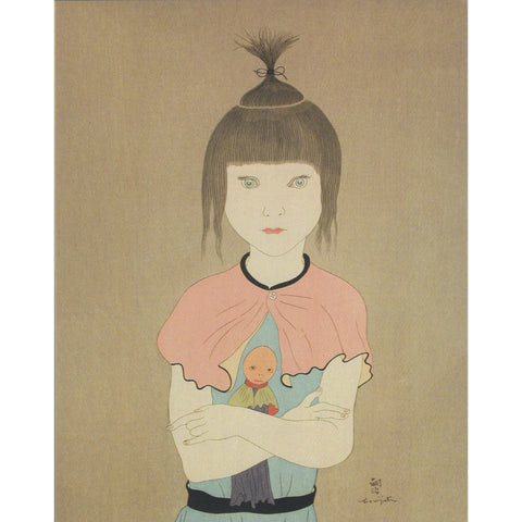 Fujita Tsuguharu Girl with Doll Journal