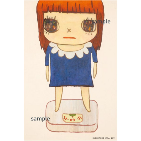 Yoshitomo Nara "Balance Girl" Sticker