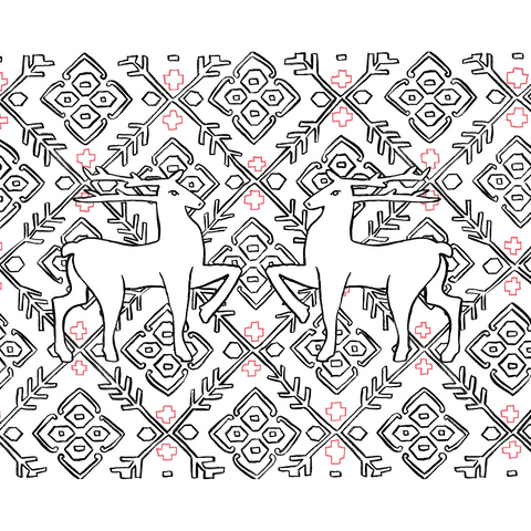 Scandinavian Design Coloring Book