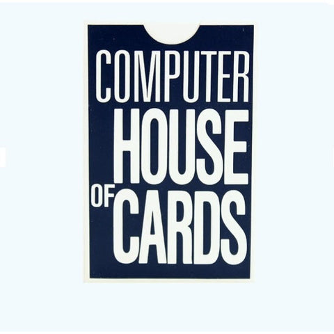 Vintage Computer House of Cards