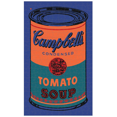 Andy Warhol 'Tomato Soup' Soup Can Puzzle in Orange