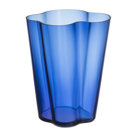 SALE: Alvar Aalto Vase 270mm Ultramarine Blue
