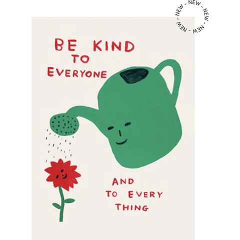 David Shrigley 'Be Kind' Tea Towel
