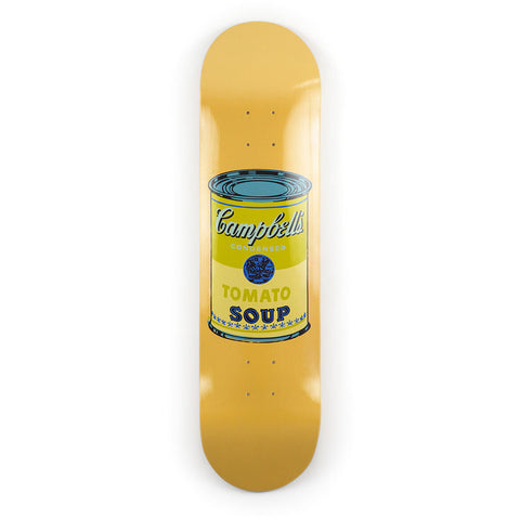Andy Warhol Campbell Soup Beige Skateboard Deck